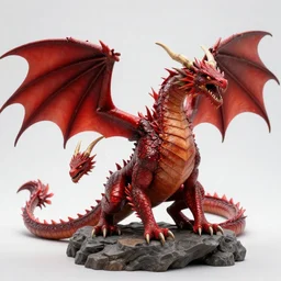 red dragon photorealistic