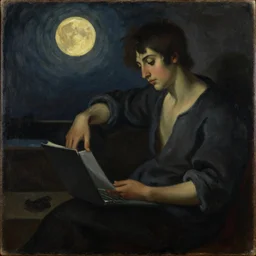 goodnight! by pietro annigoni, oil on canvas, 1 9 5 0, the uffizi