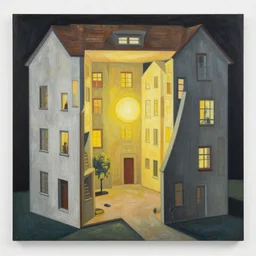 a beautiful conceptual art. i was born in a house with a million rooms, built on a small, airless world on the edge of an empire of light and commerce. cerise by emmanuelle moureaux, by ossip zadkine unplanned, exciting