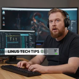 thumbnail of the latest linus tech tips video