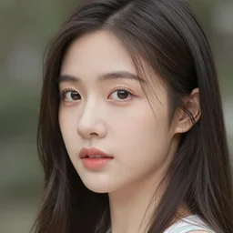 face of Chinese Emily Grey