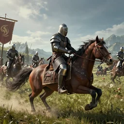 mount and blade screenshot riding into battle
