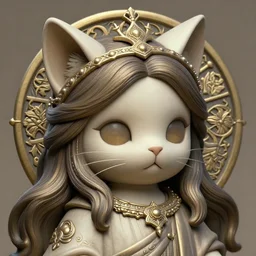photography of jesus christ being a cute anime cat girl, deep focus, d & d, fantasy, intricate, elegant, highly detailed, simple background, digital painting, artstation, concept art, matte, sharp focus, illustration, hearthstone, art by artgerm and greg rutkowski and alphonse mucha