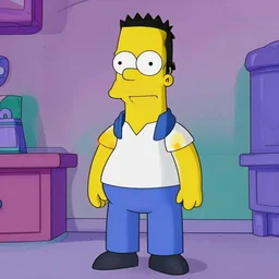 brad pitt as character in the simpsons