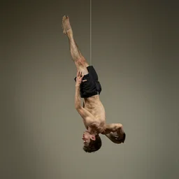 suspension of the human being, realism