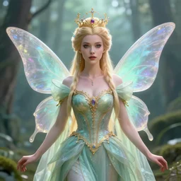 queen of the faeries, ultra real, trending on ArtStation