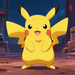 pikachu as james bond in tekken 3