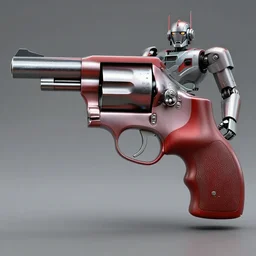 ruger revolver redhawk 3 5 7 revolver mobile combat suit firearm rococo robot, smith wesson 6 8 6 mecha android, detailed illustration, concept art, smooth, sharp focus, by tasuku karasuma, gaston bussiere, katsuya terada, nc wyeth, bandai macross box art, canon eos