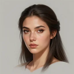 head and shoulders portrait of a barbarian, female, high fantasy, d & d, by luis royo, face details, smooth, sharp focus, digital illustration,
