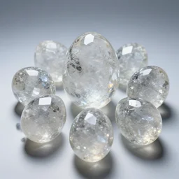 crystalized dragon eggs, realistic,