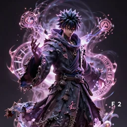a necromancer pulsing with necrotic energy, art by koyoharu gotouge, power auras, sigils, tattered cloth robes, substance 3 d painter, pbr textures, physical based rendering, cinematic, hyper realism, high detail, octane render, unreal engine, 8 k, smooth gradients, high contrast, depth of field, aperture f 2
