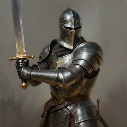 portrait epic armored war commander swinging big sword. highly detailed, digital painting, concept art, smooth, sharp focus, illustration, art by phillipp webber