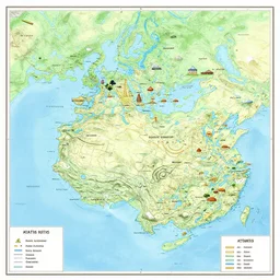 map of atlantis