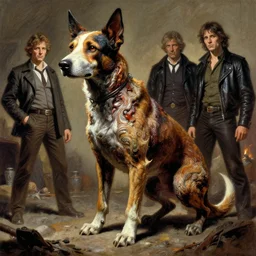 dog the thing 1 9 8 2 creature monstr john carpenter by stanley artgerm lau, wlop, the thing alien assimilation, metamorphose, rossdraws, frank frazetta, andrei riabovitchev, marc simonetti