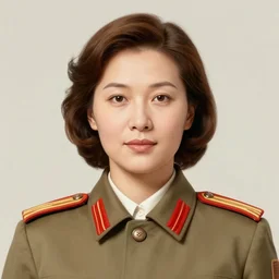 a portrait of a female hero of the soviet union, upper half portrait, decorated with soviet motifs, intricate, elegant, highly detailed, symmetry, headpiece, disco elysium style