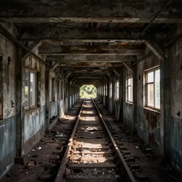 abandoned subway