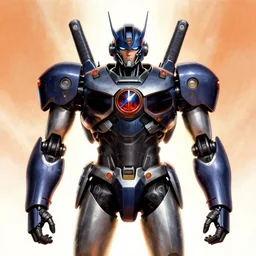 portrait of a mecha robot, symmetrical, movie poster art by drew struzan,