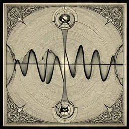 ecumenical inquisition sine wave fraternity, detailed, intricate, aesthetic, artistic