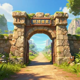 portal to new adventure, digital art true tone 8 k hd