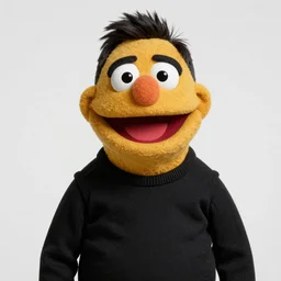Tom Segura as a Muppet, 4k —height 1024 —width 1024