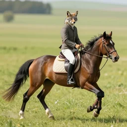 el zorro mounted on his horse