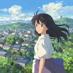 heaven makoto shinkai city fantasy pixiv scenery art inspired by magical fantasy
