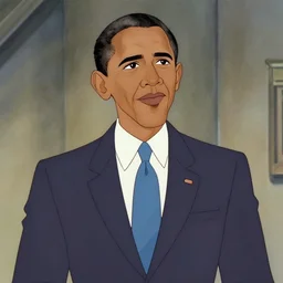 a still of a 1930s animation featuring Barak Obama