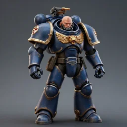 space marine dark angel from warhammer 40k, digital portrait of Ernest Khalimov by Dan Mumford and Ross Tran, octane render, 8k, rtx on, trending on ArtStation
