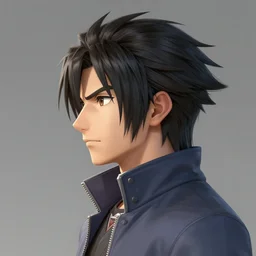 portrait of male character from final fantasy 3, avatar, profile picture, concept art, digital art, final fantasy style, manga, cell shading, nintendo ds, ray tracing, render, trending in artstation, chrono trigger, cyberpunk