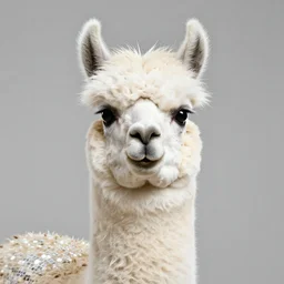 a llama in the style of sylvia ritter disco dingo