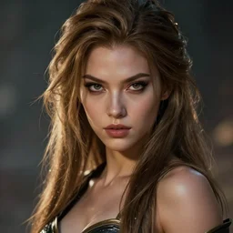sexy fantasy girl protrait, epic, epic lighting, character portrait, james gurney, character concept style trending on artstation, detailed face, concept art, detailed, octane render cinematic, photo-realistic, 8k, high detailed