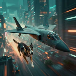 insanely moody cinematic render of f - 3 2 dog fight over a cyberpunk city, motion blurred background, speed, teal and orange colors, vaporwave, photorealism, cinema still, photography, octane 3 d, vray render, insane details, 8 k high definition, artstation