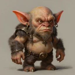 a detailed portrait of a troll, by rembrandt and justin gerard, digital art, realistic painting, very detailed, fantasy, dnd, character design, trending on artstation