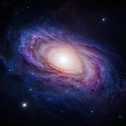 a celestial in a galaxy, character design, concept art, deep colours, trending on art station
