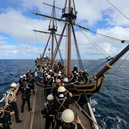 gopro footage of the battle of trafalgar