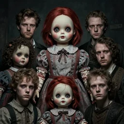 a fancy portrait a broken creepy doll by greg rutkowski, sung choi, mitchell mohrhauser, maciej kuciara, johnson ting, maxim verehin, peter konig, 8 k photorealistic, cinematic lighting, hd, high details, dramatic, atmosphereric, trending on artstation
