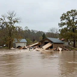 flash flooding destruction in Kentucky