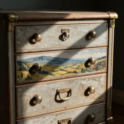 bombe chest of drawers