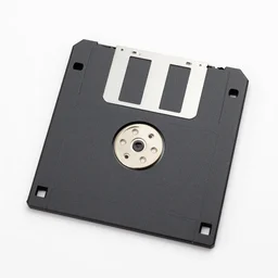 a photo of a floppy disk