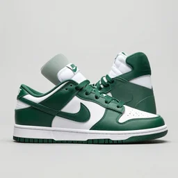 nike dunk off - white pine green photograph