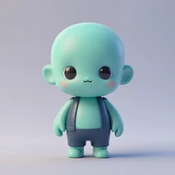 ultra cute design for a Cthulhu art vinyl toy, Pixar, unreal engine, studio lighting, product shot 4k hd
