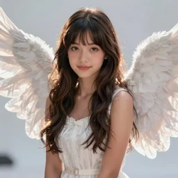 young jessica alba as an angel girl, octane render, anime, trending on artstation, unreal engine, volumetric lighting, concept art, ever after high,