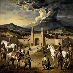 fall of baghdad by hieronymus bosch