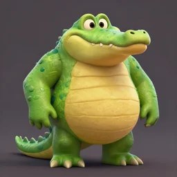 the notorious b. i. g. as a crocodile, animation pixar style, shaded lighting poster by magali villeneuve, artgerm, jeremy lipkin and michael garmash, rob rey and kentaro miura style, trending on art station