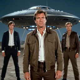 a still from a 1 9 7 0 s spy tv show, man from uncle, mission impossible, james bond, ufo