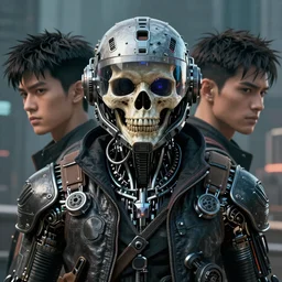 synthwave symmetric digital portrait biopunk space pirate, biomechanical legendary thief, epic apex legends concept, retro futuristic skull vr vacuum helmet, mad max, beksinski mohrbacher shirow, sharp focus, realistic scifi masterpiece, cinematic natural light, highly intricate details, 8 k, hdr, octane render