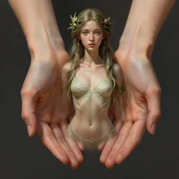 goddess of nature, accurate anatomy, only two hands, highly detailed, digital painting, artstation, concept art, smooth, sharp focus, illustration, Unreal Engine 5, 8K, art by artgerm and greg rutkowski and edgar maxence
