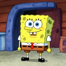 spongebob in hell,