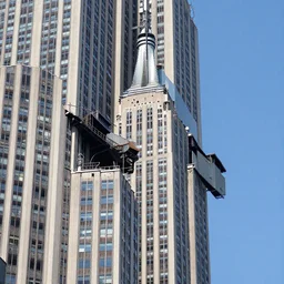 cross section of the empire state building showing saddam hussein
