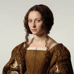 portrait of a renaissance young woman